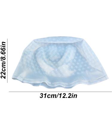 Toseky Hair Hat for Hair Dye Highlight Hair Hat Highlighting Hat - Silicone Hair Dying Hat Bleach Hat Reusable Hair Color Hat Hairdressing Dying Staining Tools - Buy Online on SooperMarket.com