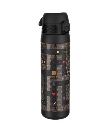 Ion8 Kid's Stainless Steel Water Bottle - Food-Safe and Odor Resistant - Fits Car Cup Holders  Backpack Pockets and More  20 oz / 600 ml (Pack of 1) - Gamer