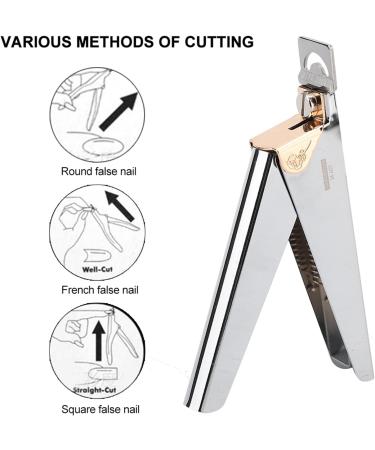 Demeras Art Nail Tip Cutter 18x8x2 Professional U Shape Nail Art Clipper Scissors Manicure False Nail Tip Cutter - Buy Online on SooperMarket.com