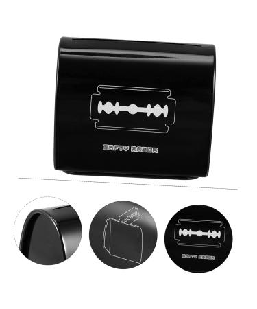 PopetPop 2-Station Razor Blade Storage Box - Safe Disposal Container for Salons & Men Durable & Portable Hot Box - Buy Online on SooperMarket.com