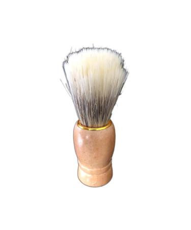 Shaving brush with wooden handle synthetic hair 9cm shaving brush wet shave