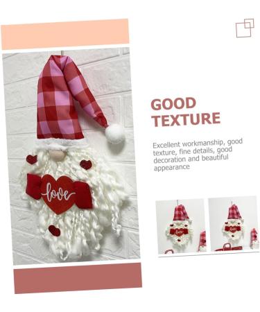 Cabilock 4pcs Faceless Old Man Pendant Ornament Desk Gnome Doll Valentines Day Gnome Household Wreath Elder - Buy Online on SooperMarket.com