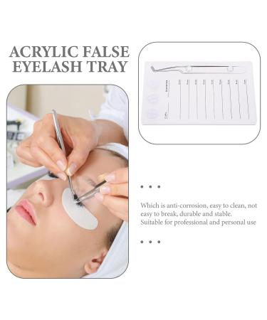 Buy Magnetic Eyelash Board - Acrylic Display Tray for Eyelash Extensions & Grafting Supplies | Premium Eyelash Accessories - International Shipping Available - Buy Online on SooperMarket.com