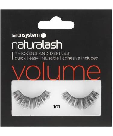Salon System Naturalash Quick and Easy Re-Usable Black 101 Lashes - Buy Online on SooperMarket.com