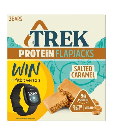 Trek Salted Caramel Protein Flapjacks 3 x 50g 150g