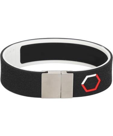 Jauarta Antistatic Bracelet - Energy Balance Anti-Fatigue & Electrostatic Removal - Silicone with Negative Ions (Black) - Buy Online on SooperMarket.com
