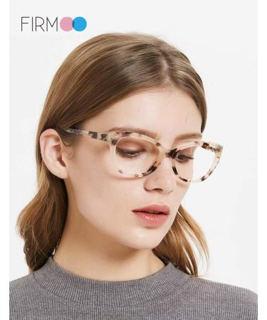 Firmoo Blue Light Glasses for Women/Men Computer Glasses Blue Light Filter Anti Glare UV400 Protection Tortoise Shell - Buy Online on SooperMarket.com