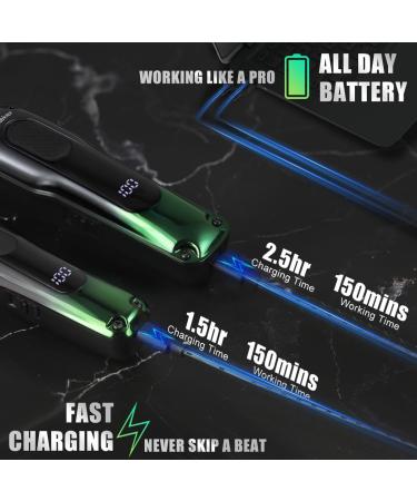 Buy Hatteker Professional Hair Clippers for Men | Cordless Clippers & Trimmers Set | Rechargeable Beard Trimmer - International Shipping Available - Buy Online on SooperMarket.com