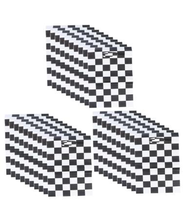 HOMSFOU 150 Pcs Black and White Goodie Bags Black and White Candy Bags Race Car Goodie Bags Checkered Goodie Bags Car Theme Party Bags Gift Bags Birthday Party Supplies Passion