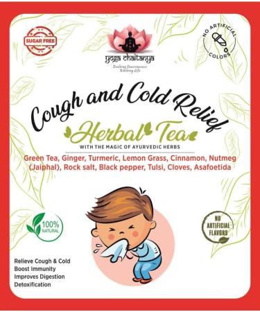 Yoga Chaitanya Acidity Relief Herbal Tea-Caffeine free-Loose Leaf (10 gm)