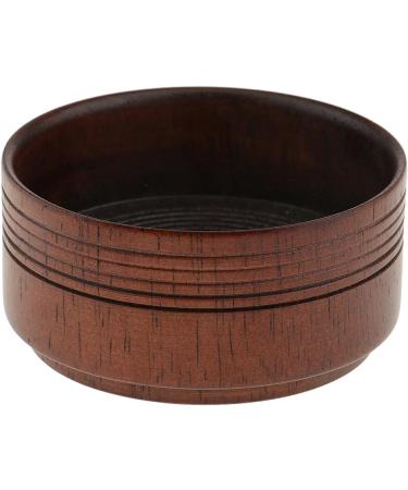 Men's Retro Wooden Shaving Mug 3 Piece Set | Vintage Style Grooming Accessories for Men - Buy Online on SooperMarket.com