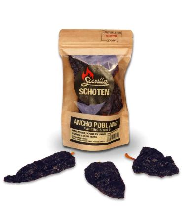 Scovillas Ancho Poblanao pods dried 40g 40 g (1 pack)
