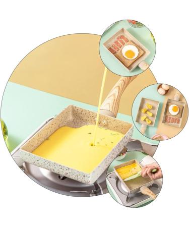 MAGICLULU 2 Pcs Breakfast Pan Nonstick Egg Pan Nonstick Fry Pan Grill Cookware Non Stick Frying Pans Iron Omelette Pan Home Cooking Pan Non Stick Skillet Household Tamagoyaki Aluminum Alloy 36x13x3cmx2pcs Assorted Colorx2pcs - Buy Online on SooperMarket.com