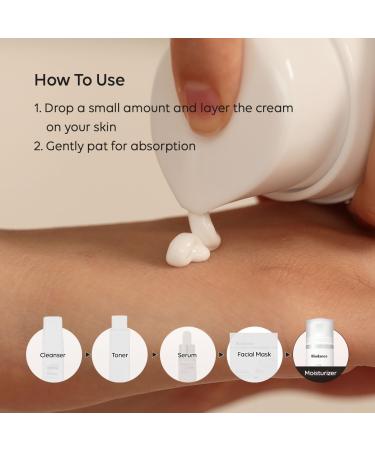 Biodance Skin-Glow Essence Cream | Moisturizing Anti-Aging Facial Moisturizer with Hyaluronic Acid & Ceramide | 1.69 fl. oz | Shop Internationally - Buy Online on SooperMarket.com