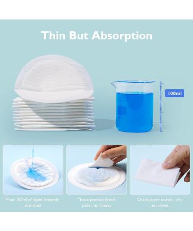 Momcozy Ultra-Thin Disposable Nursing Pads - 60 Count Pack, Absorbent and Breathable Breast Pads for Continuous Dryness and Comfort - Buy Online on SooperMarket.com