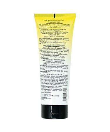 Vitabath Luscious Lemon Creme Body Wash for Unisex - 10 oz | Hydrating & Refreshing Cleanser | International Shipping Available - Buy Online on SooperMarket.com