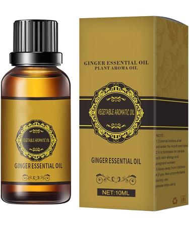 Buy Organic Ginger Oil for Lymphatic Drainage 3-Piece Set | Spa & Body Massage Oil for Swelling & Blood Circulation - Buy Online on SooperMarket.com