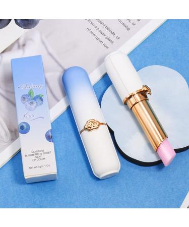 EVPCT Blueberry Tinted Lip Balm Set - Long Lasting Color Change Lipstick Gift for Women & Girls - Korean Mood Lip Tint Gloss - 2 Count - Buy Online on SooperMarket.com