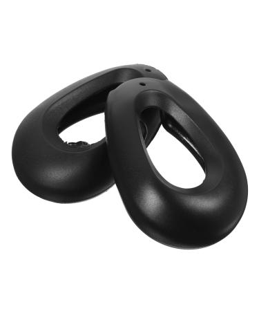 PLAFOPE 2 Pairs Hair Dye Earmuffs Hair Dyeing Earmuffs Hair Coloring Ear Protector Ear Protectors for Hair Dryer Heat Bulk Ear Covers Ear Protection Earmuff Ear Protection Caps