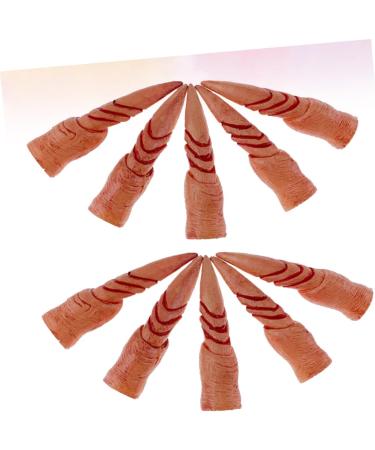 HEMOTON 4 Sets Fake Finger Nails Fake Nails Decor False Nails Spooky Nails Fake Party Nails Ghost Halloween - Buy Online on SooperMarket.com