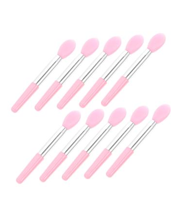 10pcs Lip Mask Spoon Makeup Lip Brush Lipstick Applicator Makeup Brush Makeup Tool Cream Eyeshadow Stick Cosmetic Lipstick Brush Eyeshadow Applicator Eyeshadow Brush Lip Balm Brush