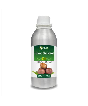 Horse Chestnut Oil |Pure And Natural Horse Chestnut Oil | Firm Skin Skin Hydration Skin Toning Cosmetic Grade| Skincare Hair Care And DIY Purpose - 500 ML