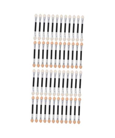 NOLITOY 48 Pcs Latex Eye Shadow Stick Makeup Brush Eye Shadow Applicator Makeup H3210 Disposable