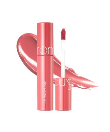 rom&nd Juicy Lasting Tint Vivid color Juicy & Glossy Finish Long-lasting MLBB Highly-Pigmented Clear & Natural Makeup Lip Tint for Daily Use K-beauty 5.5g / 0.2 oz (09 LITCHI CORAL)