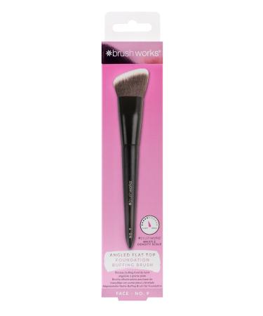 Brushworks No. 9 Angled Flat Top Foundation Buffing Brush