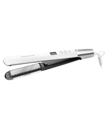 Rowenta Volumizer hair smoothing 3D technology increases the volumizer integrated natural bristle brush exclusive ceramic quartz coating ion function 8 temperatures SF4650F0