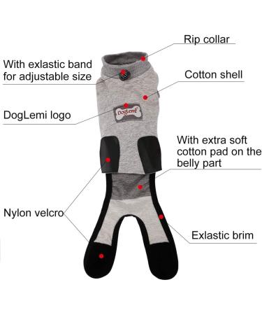 BT Bear Pet Surgery Recovery Suits Cats Clothes Abdominal Wounds Skin Diseases E-Collar Alternative Cotton Cat Shirt for Cats Puppy Small Dogs (XXS-Back length 25cm) XXS--Back length 25cm Chest--27cm - Buy Online on SooperMarket.com