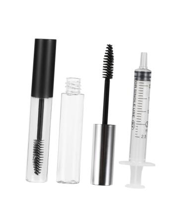 Mikinona 12pcs Mascara Tube Portable Eyelash Lashes Extension Kit Lash Kits DIY Mascara Bottle Clear Plastic