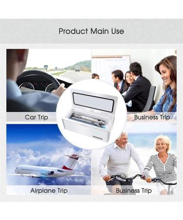 Travel Medicine Cooler Mini Fridge Portable Insulin Refrigerated Box/Insulin Cooler/Drug Reefer/Car Mobile Small Refrigerator USB Charging (Color : 2batteries) - Buy Online on SooperMarket.com