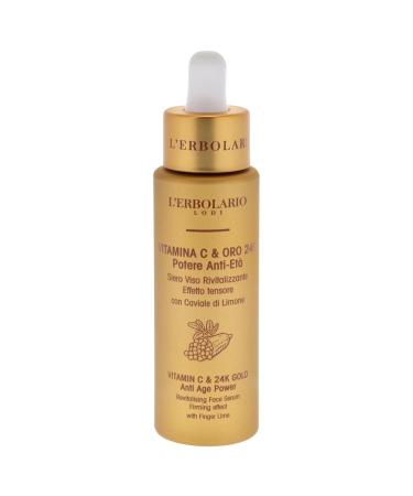Vitamin C & 24K Gold Anti-Ageing Face Serum - Radiant Skin Youthful Glow International Shipping - Buy Online on SooperMarket.com