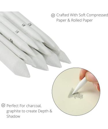 Mr. Pen Blending Stump 14 Pack with Art Eraser - Drawing and Sketching Blending Tools Set - Buy Online on SooperMarket.com