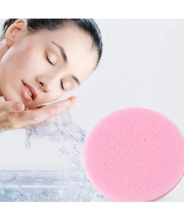 120 Count PVA Facial Sponge for Makeup Removal and Exfoliating - Pink Spa Pads for Women - Buy Online on SooperMarket.com