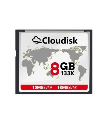 Cloudisk Compact Flash 8GB CF Card Memory Cards High Speed CompactFlash 8G Reader Camera Card for DSLR
