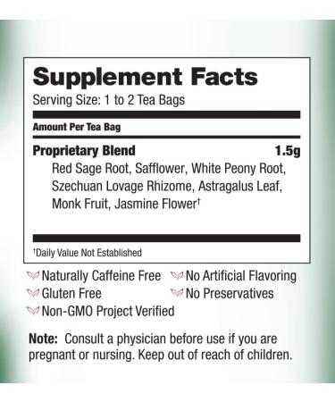 BRAVO TEAS&HERBS Blood Circulation Herbal Tea - Caffeine Free, 20 Count | Natural Wellness - Buy Online on SooperMarket.com