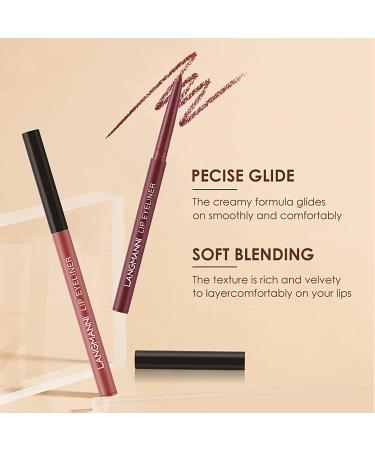 PETANSY Matte Lipstick Set - 6 Nude Liquid Lipsticks with Matching Lip Liners | Waterproof Long Lasting Lip Gloss Gift Set for Women - Buy Online on SooperMarket.com