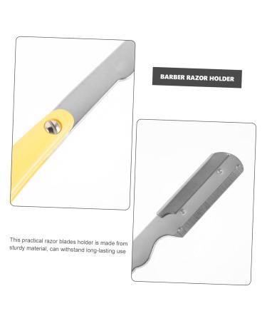 Buy NOLITOY Electroplated Vintage Manual Clip-on Barber Razor - Professional Eyebrow & Mustache Shaver | International Shipping Available - Buy Online on SooperMarket.com