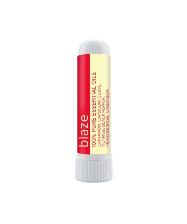 MOX Blaze Aromatherapy Nasal Inhaler Calming & Relaxing Soothing & Warming Cinnamon Nutmeg Clove & Frankincense Essential Oils (1 Pack) 1 Count (Pack of 1)
