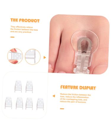 Healeved Nail Gel - 3 Pairs Splitter Thumb Protector Silicone Pedicure Tools - Buy Online on SooperMarket.com