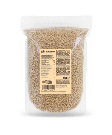 KoRo - Soya Protein Crispies 1 kg - 60 % Protein Vegan Value Pack