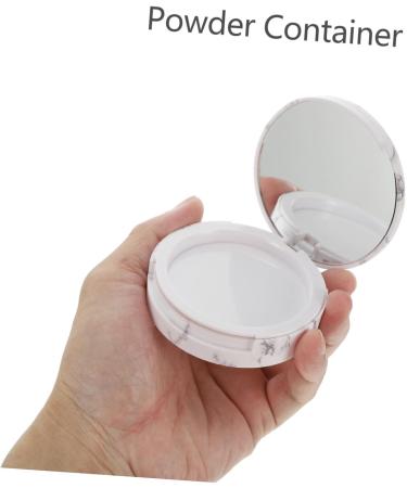 WOONEKY 2pcs Storage Box Makeup Powder Loose Powder DIY Powder Case Powder Case for Travel - Buy Online on SooperMarket.com