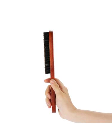 Mustache brush synthetic hair cleaning practical beard brush for the salon at home
