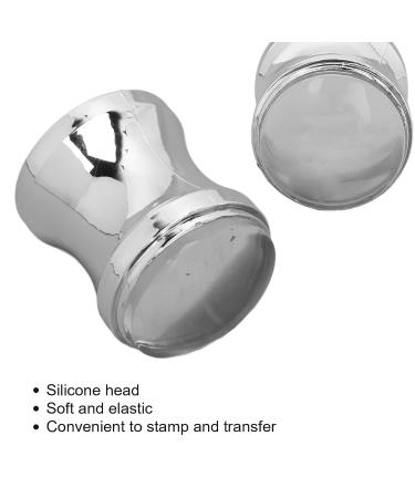 Silicone Nail Stamper - Transparent DIY Soft Nail Art Tool for Home & Salon Use | International Shipping Available - Buy Online on SooperMarket.com