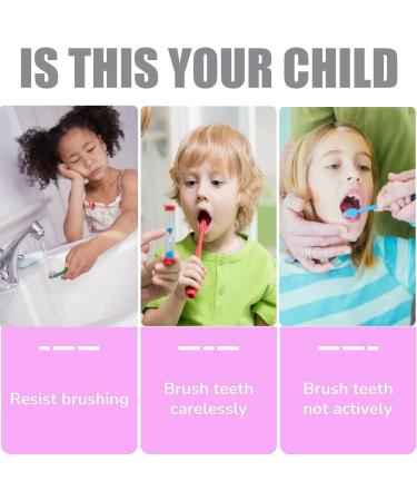 4Pack Kids Toothbrush Food Grade Soft Silicone Brush Head 360 degree Oral Teeth Cleaning Full Mouth Toothbrush Design for Toddlers and Children - Buy Online on SooperMarket.com