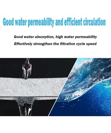 Premium Shunting Aquarium Filter Material - Tailored Biochemical Foam Sponge Pad 50x50x2cm (25ppi) - Ideal for International Shipping - Buy Online on SooperMarket.com