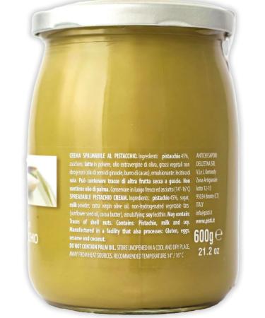Pisti Spreadable Pistachio Cream 600g | Irresistible Luxurious Pistachio Goodness | Creamy Indulgence for Desserts Snacks & More | Made in Italy | Alpine Heights - Buy Online on SooperMarket.com