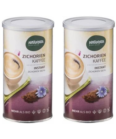 Naturata Organic Chicory Coffee instant can (2 x 110 gr) 110 g (pack of 2)